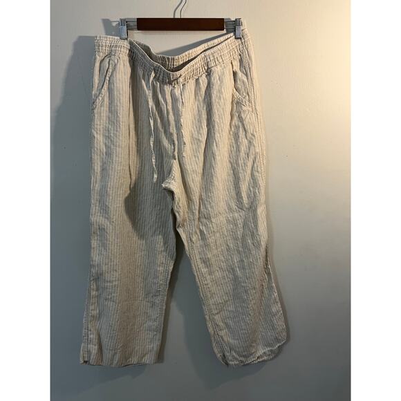 L.L. Bean Linen Pants Womens size 20 Reg - Picture 1 of 4
